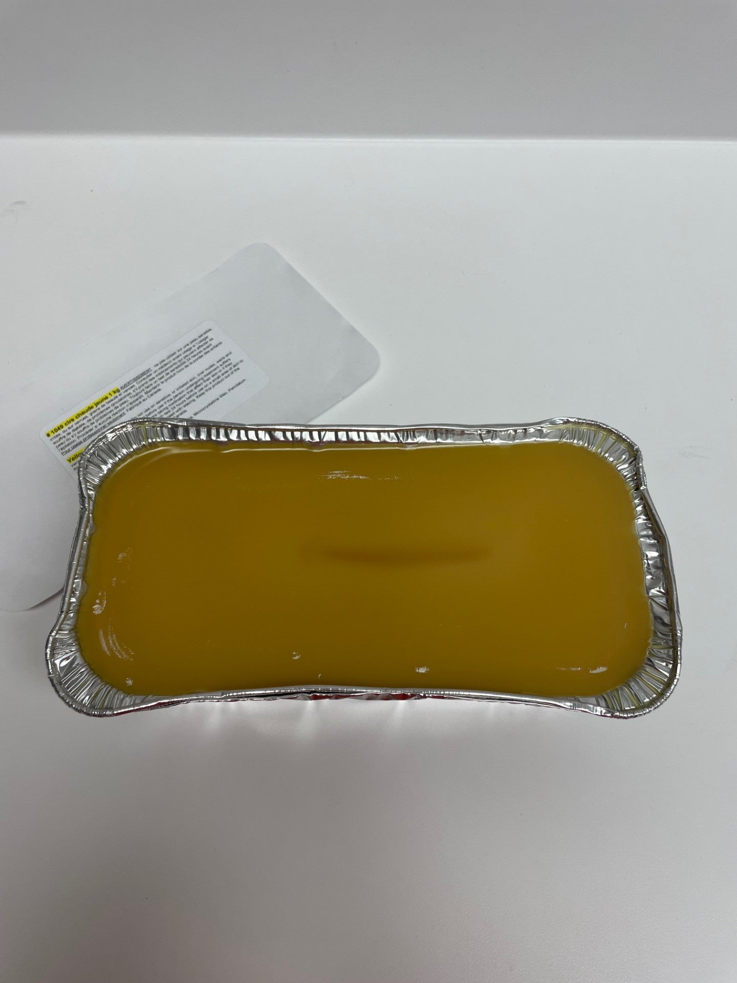 Yellow Hard Wax (aluminum block)