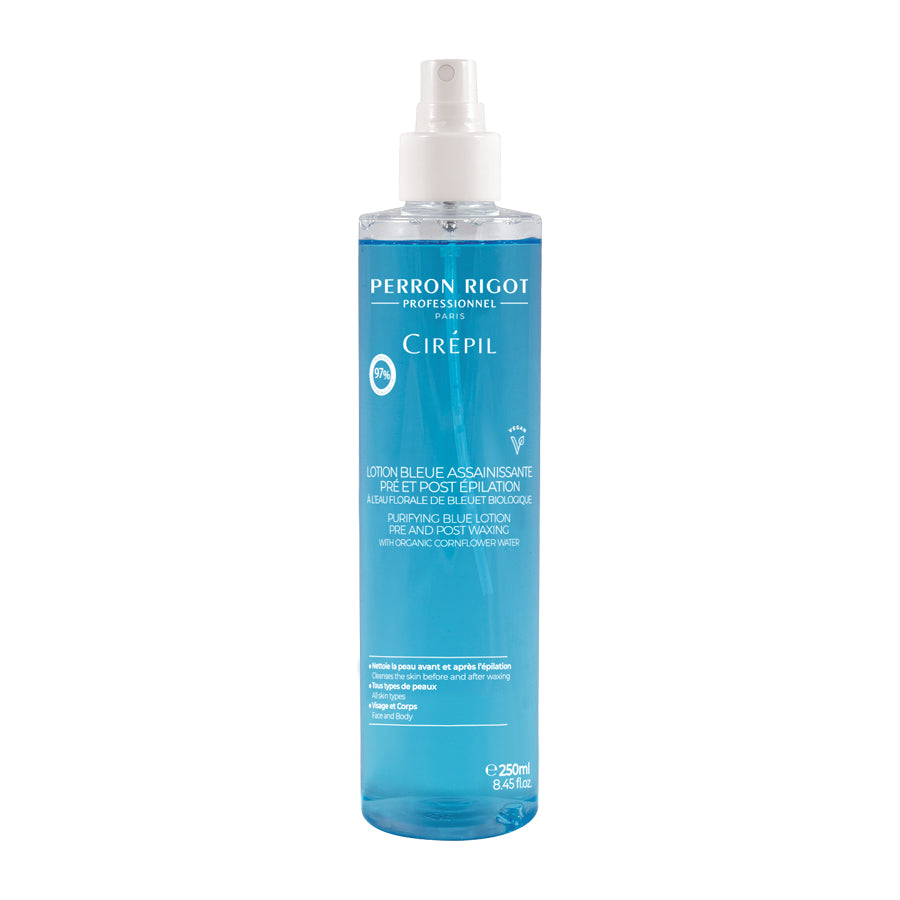 Blue lotion pre & post hair removal