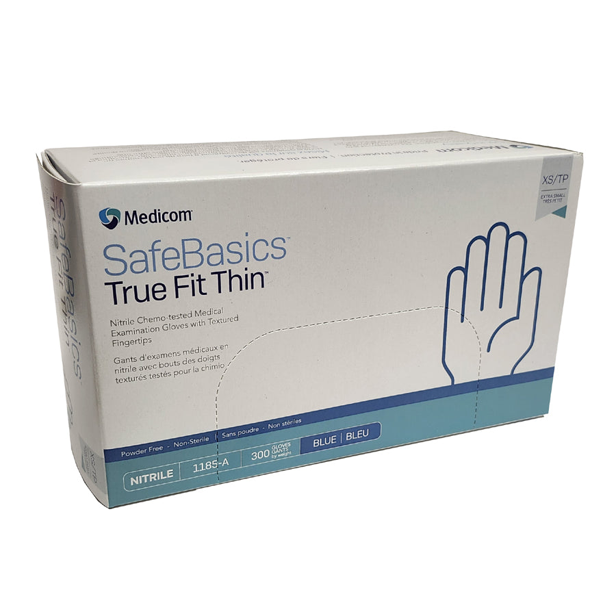 SafeBasics Nitrile Gloves (Blue or Pink)