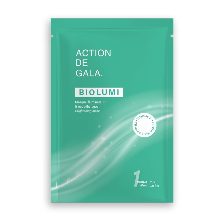 Biolumi - Masque illuminateur biocellulose