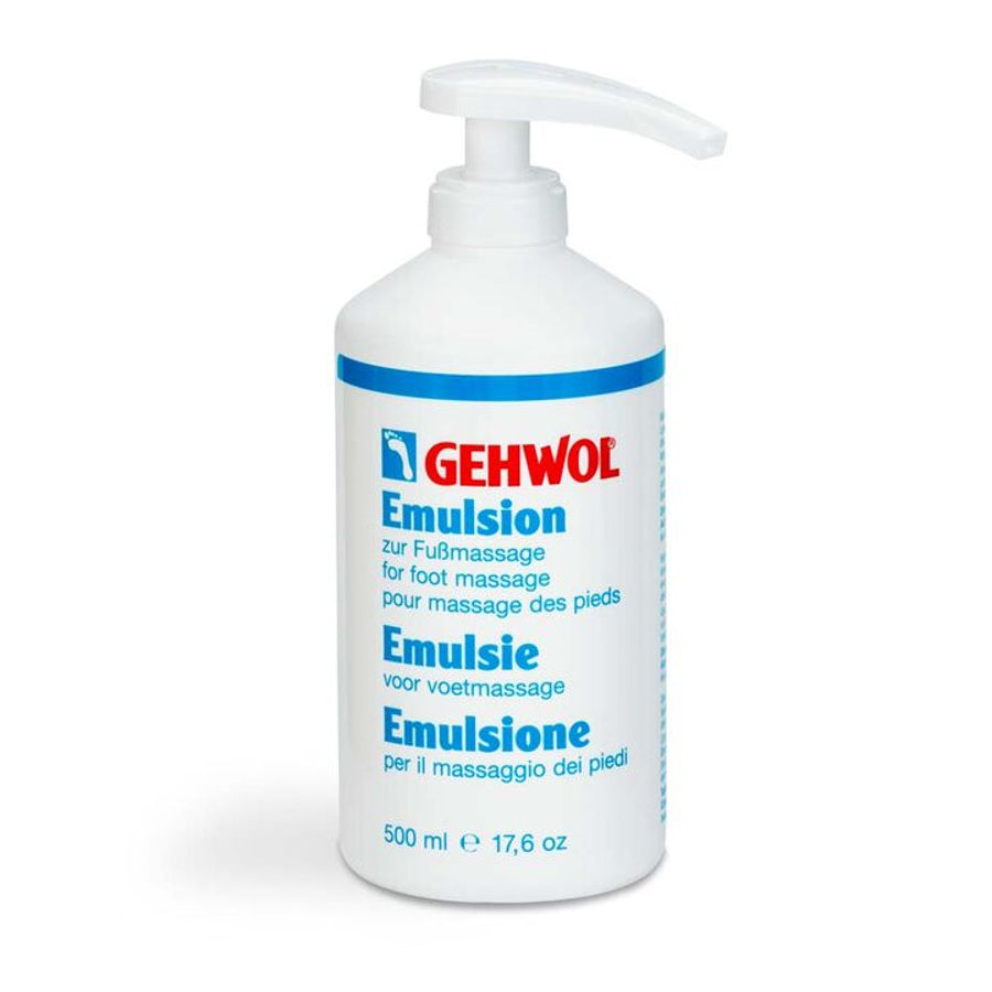 Foot massage emulsion