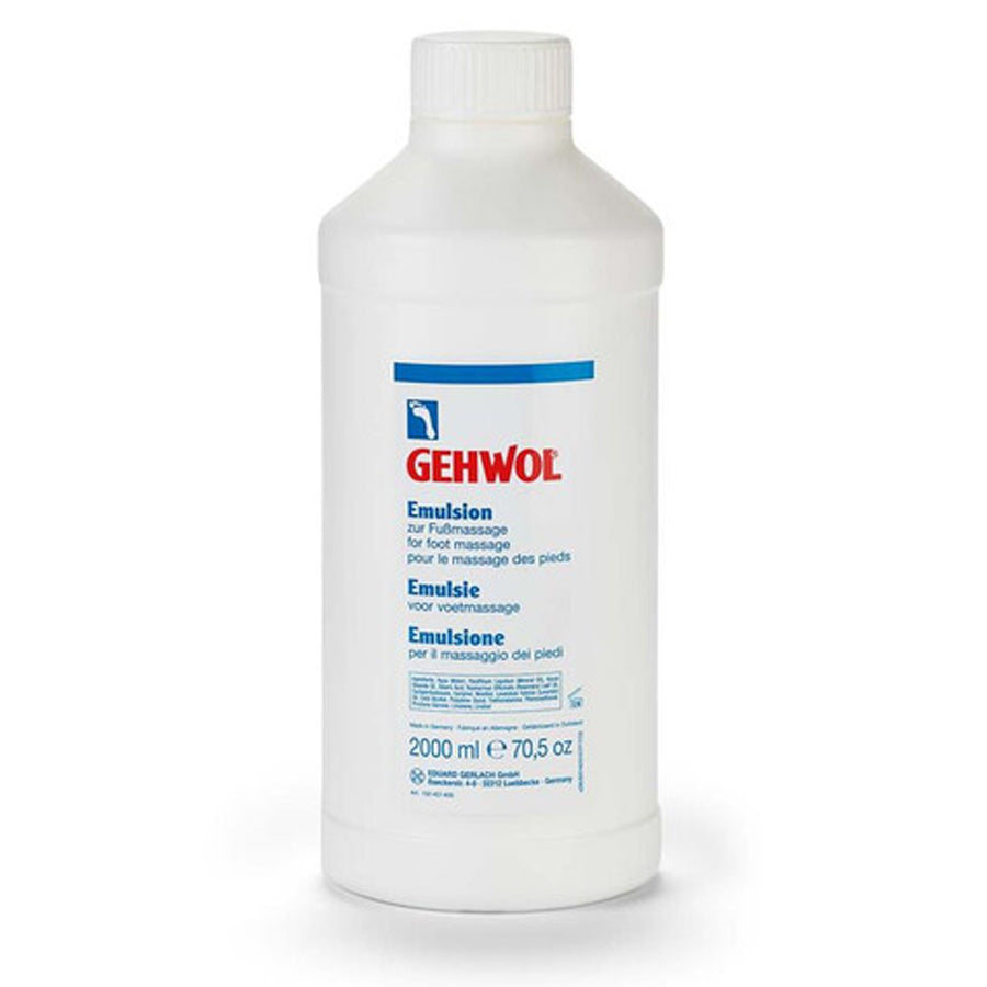 Foot massage emulsion