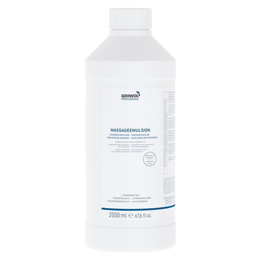 Foot massage emulsion
