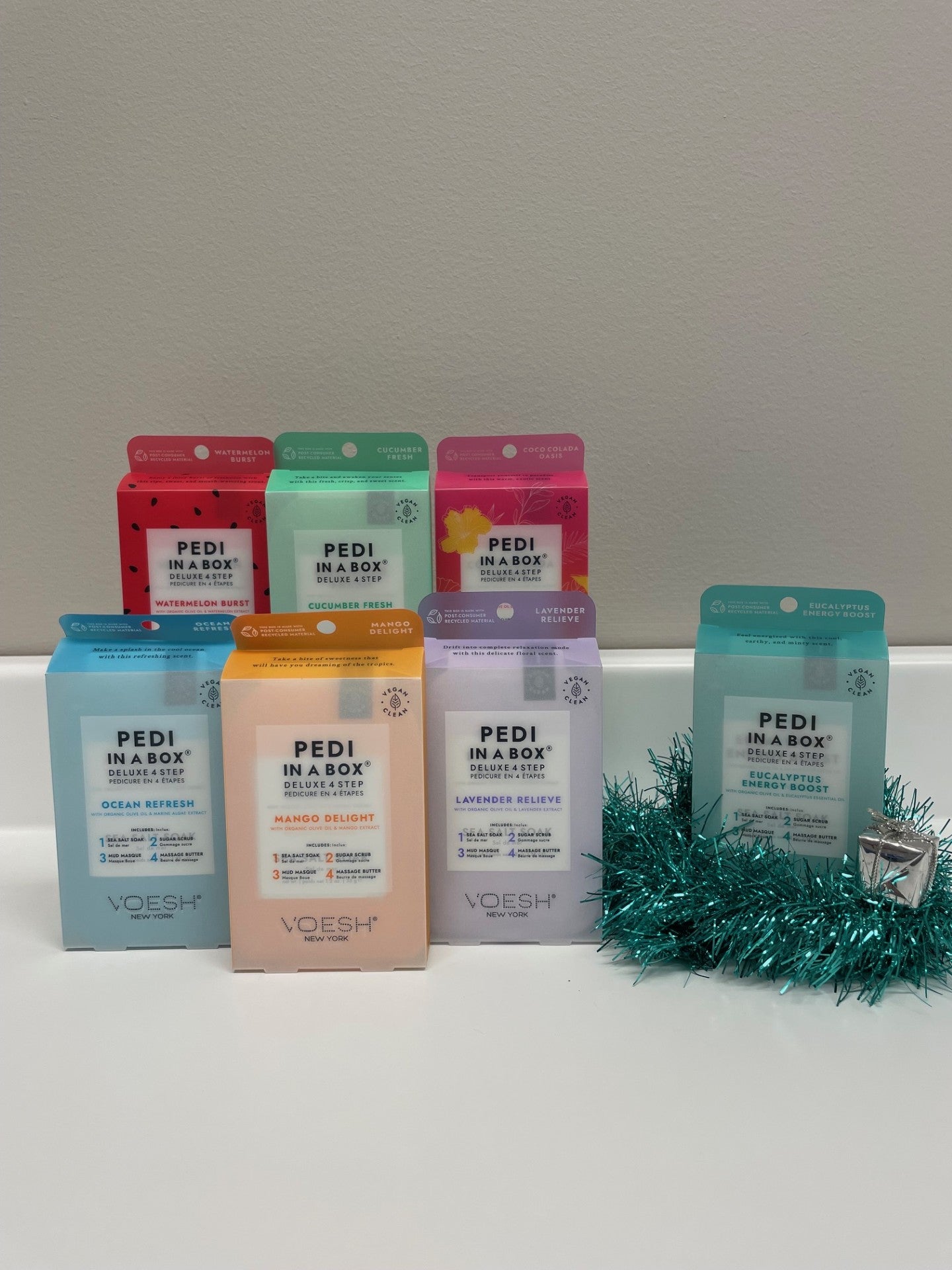 Noël - Pédi 4 étapes Voesh *6+1*