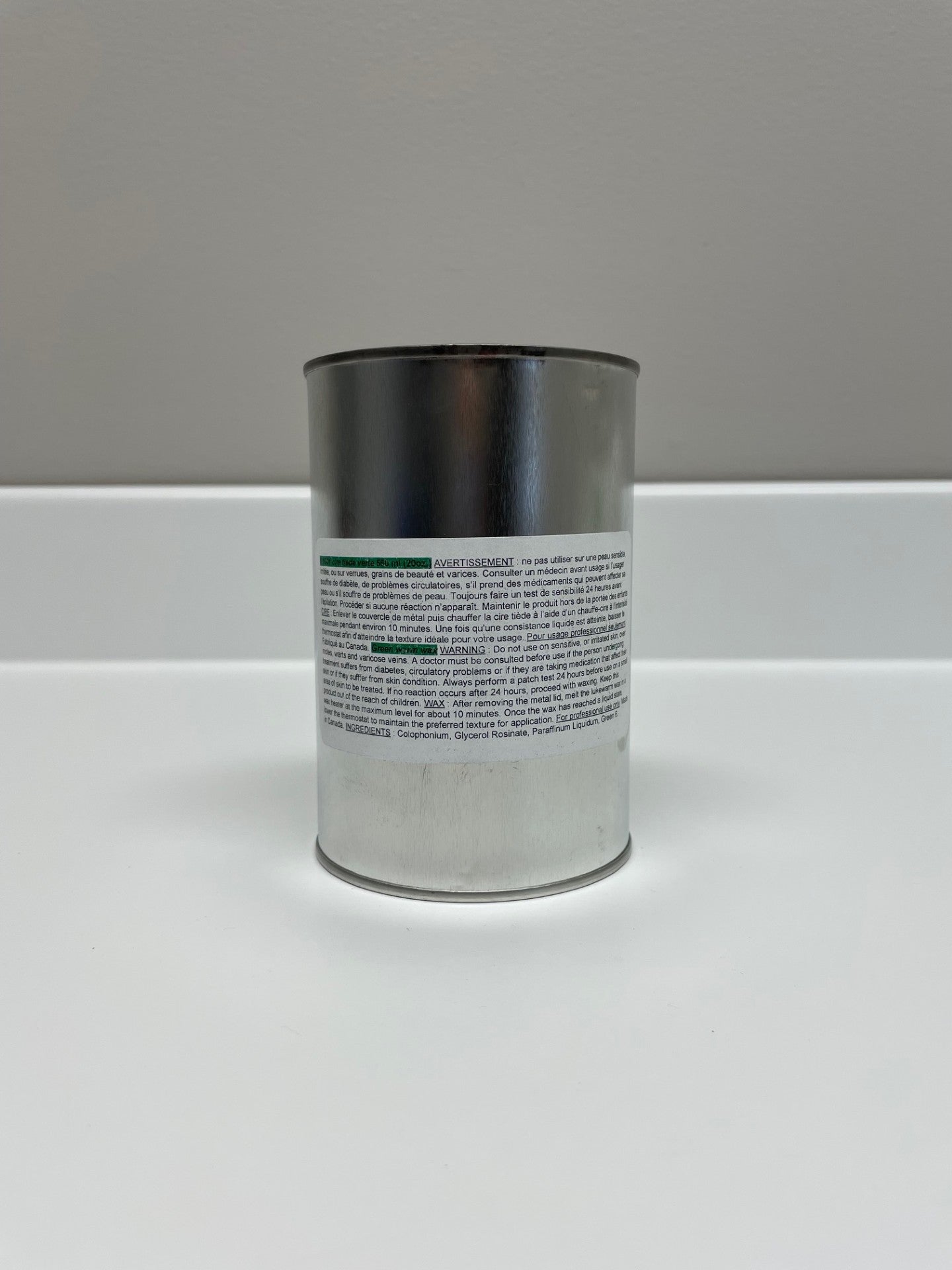 Cire tiède verte