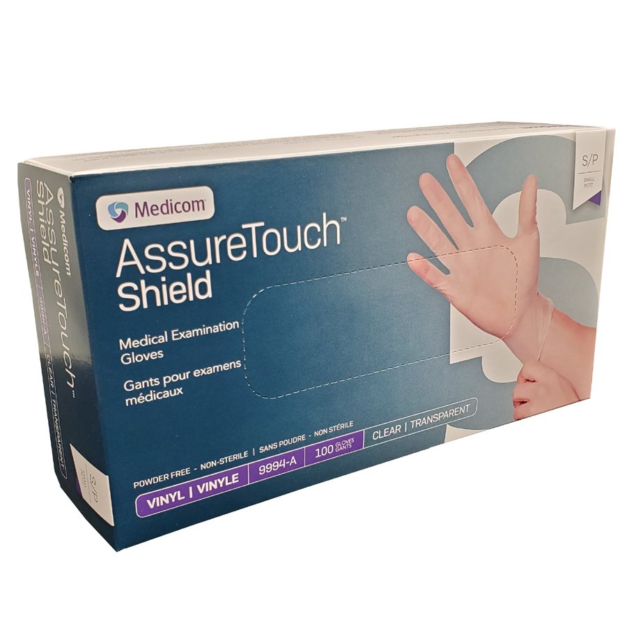 Gants AssureTouch Shield en vinyle