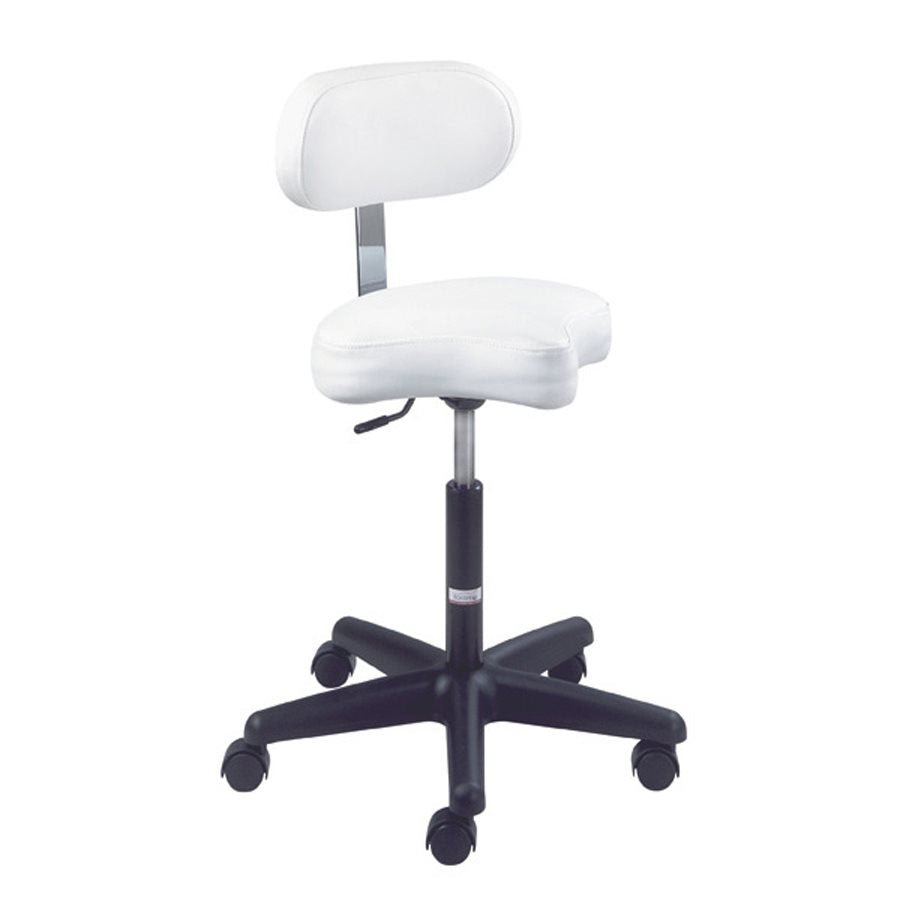 Tabouret oléo-pneumatique ergonomique