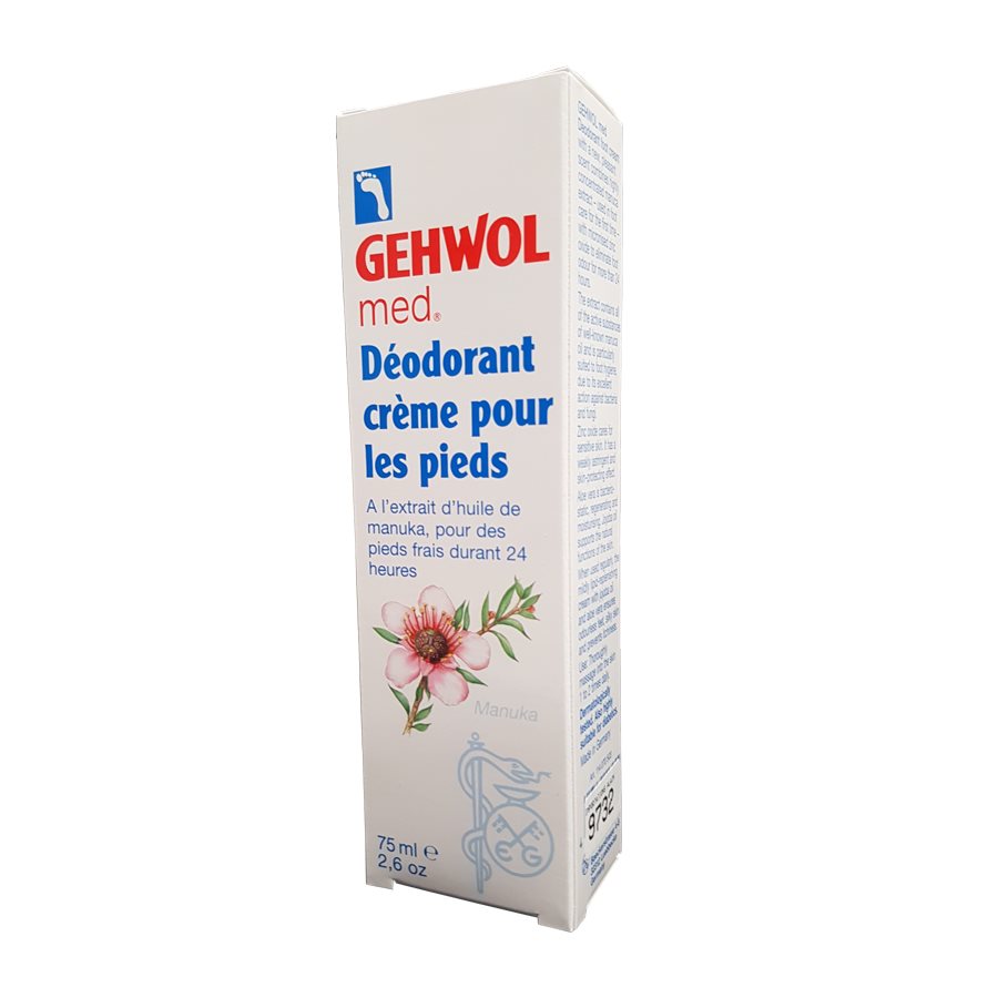 Déodorant crème pour les pieds