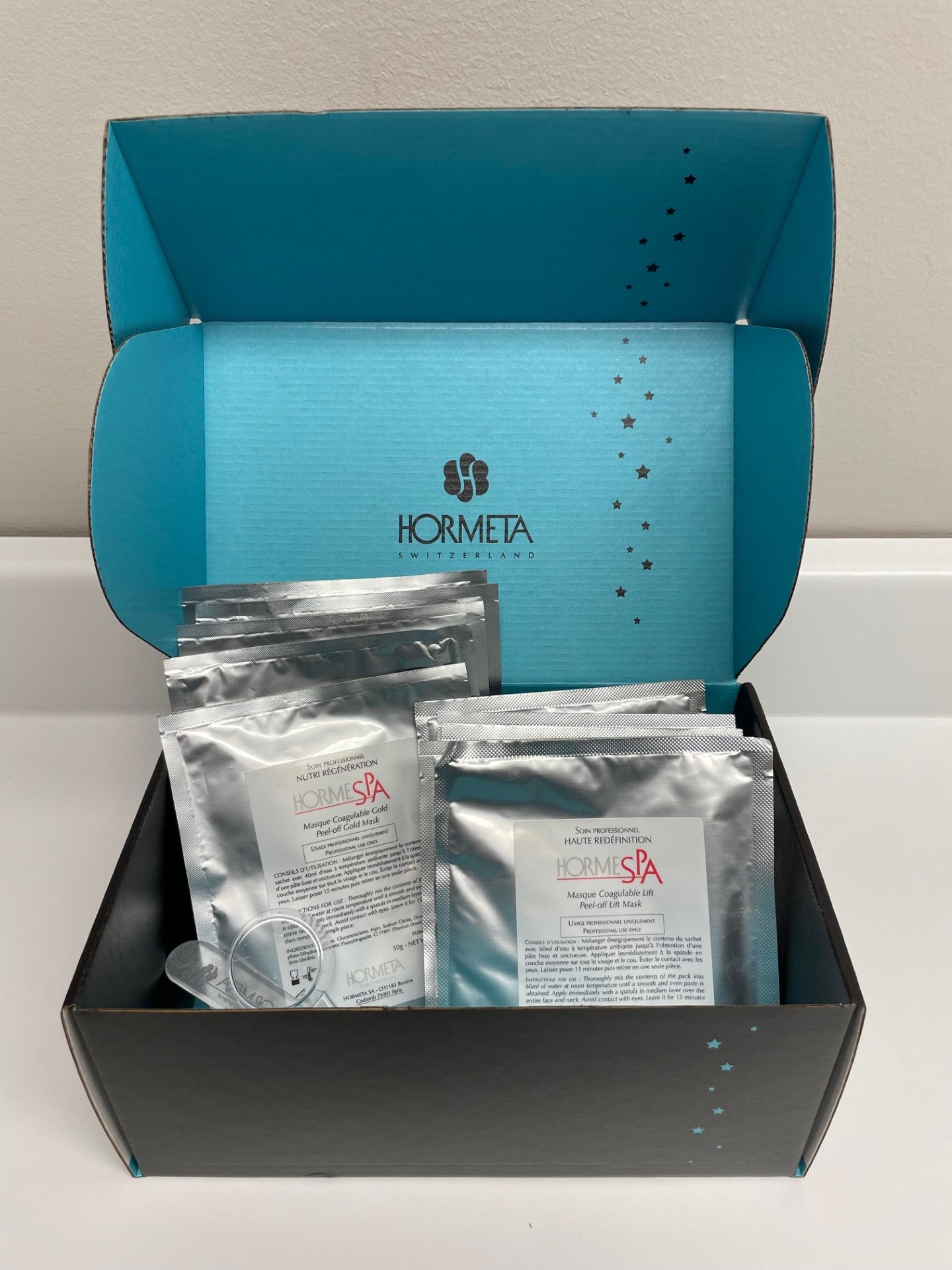 Coffret moitié-moitié