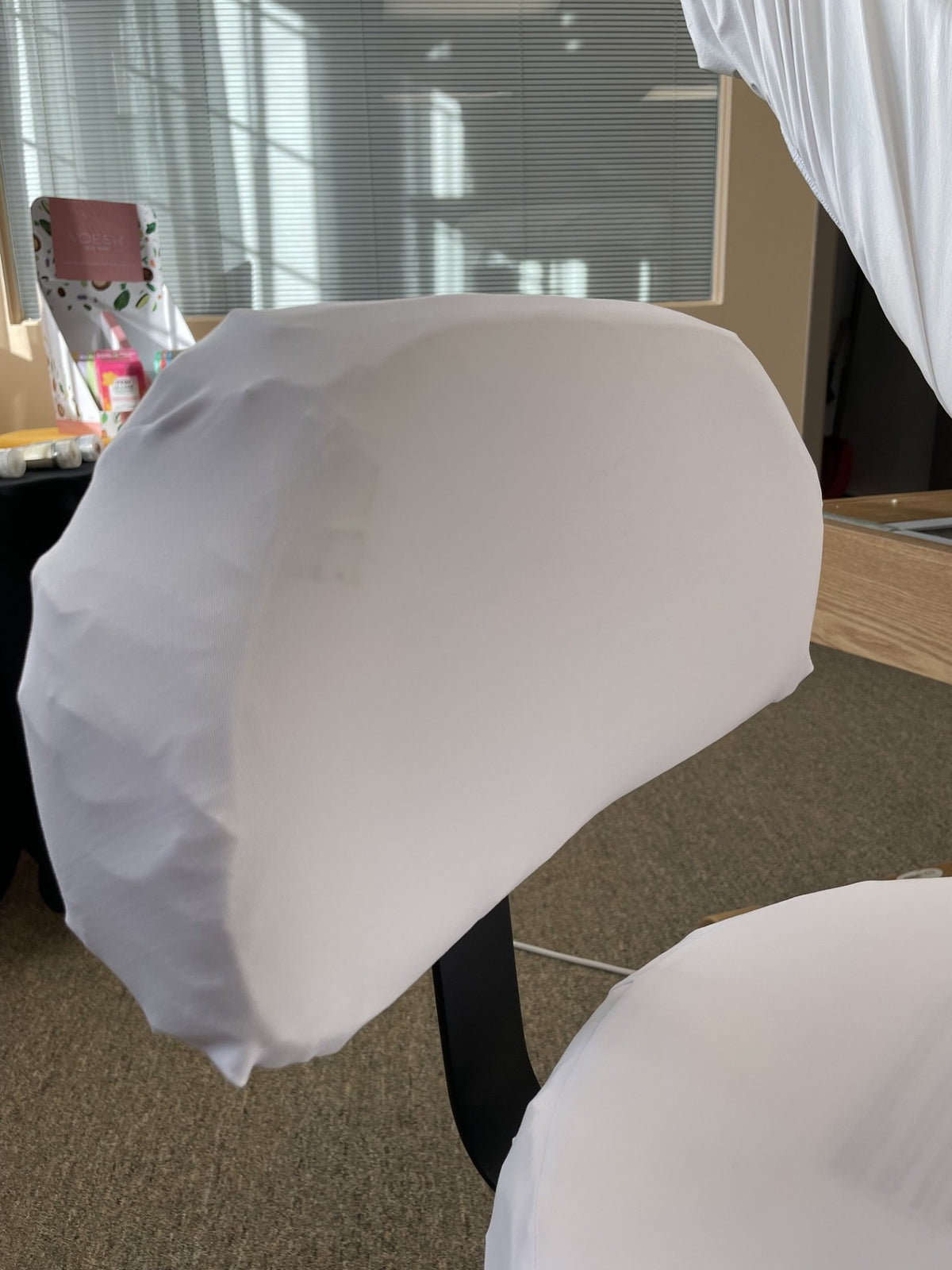 Housse dossier tabouret