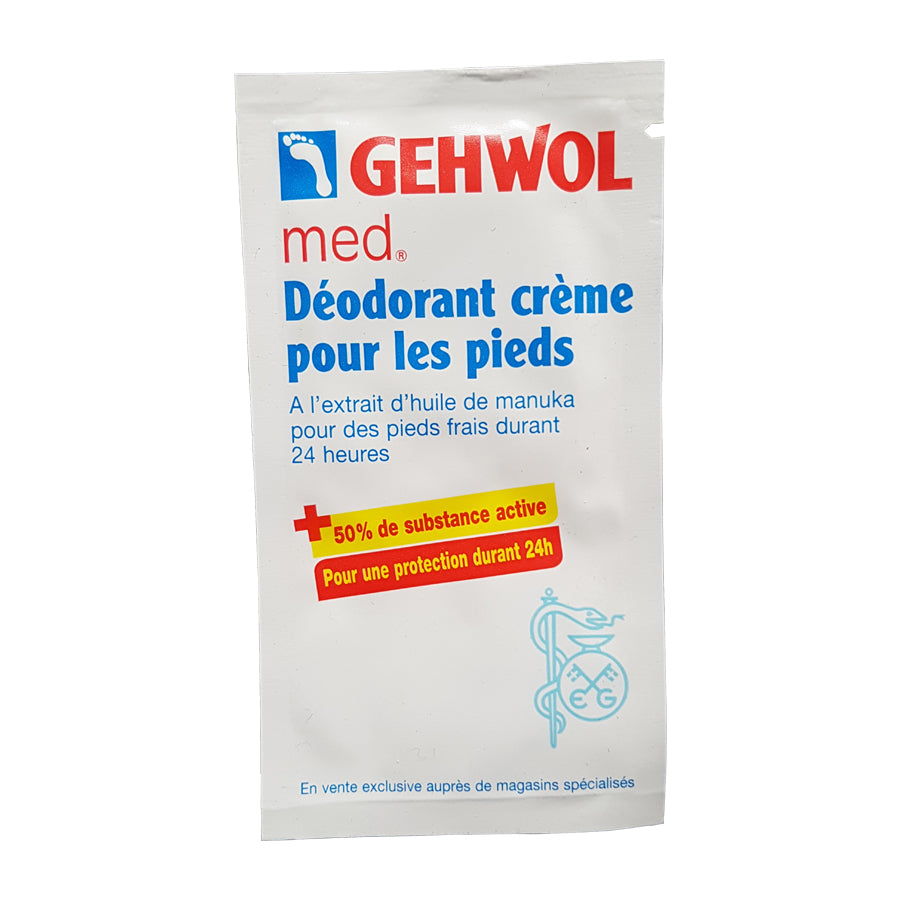 Déodorant crème pour les pieds